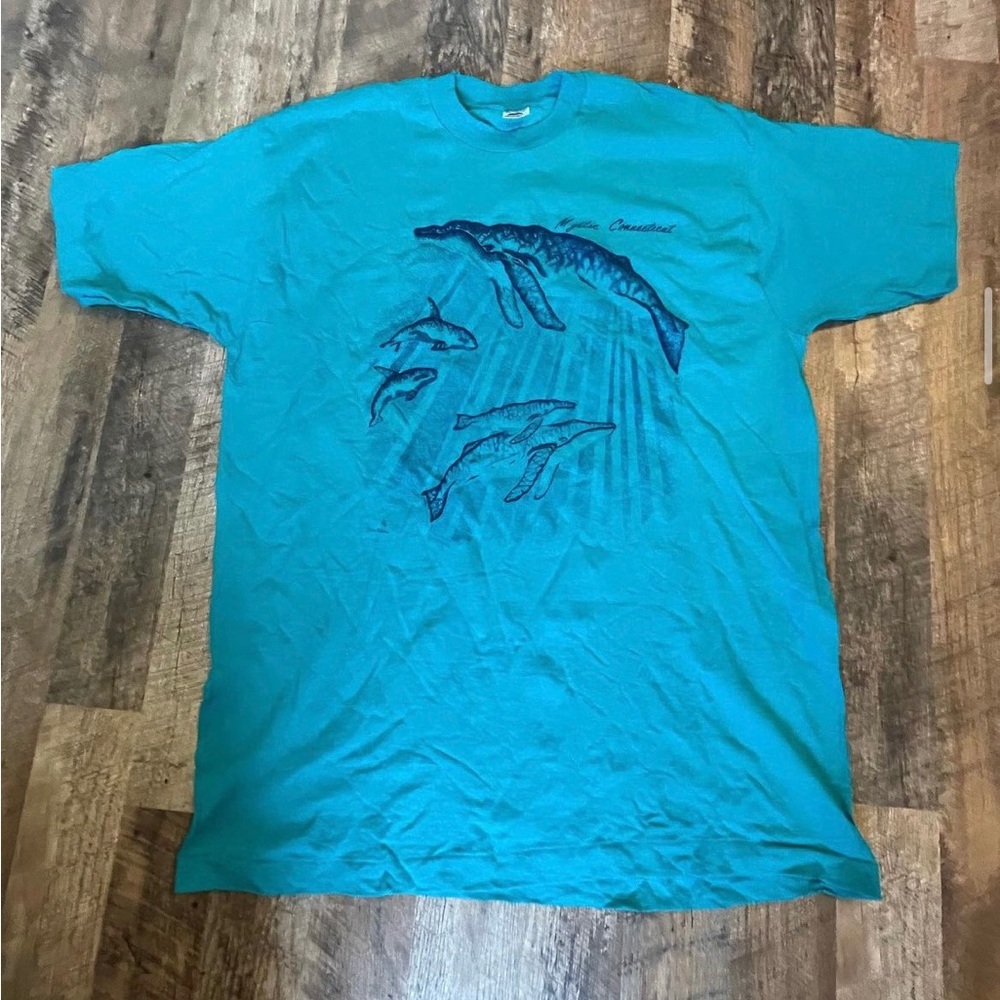 90's Single Stitch Mystic Connecticut Tee